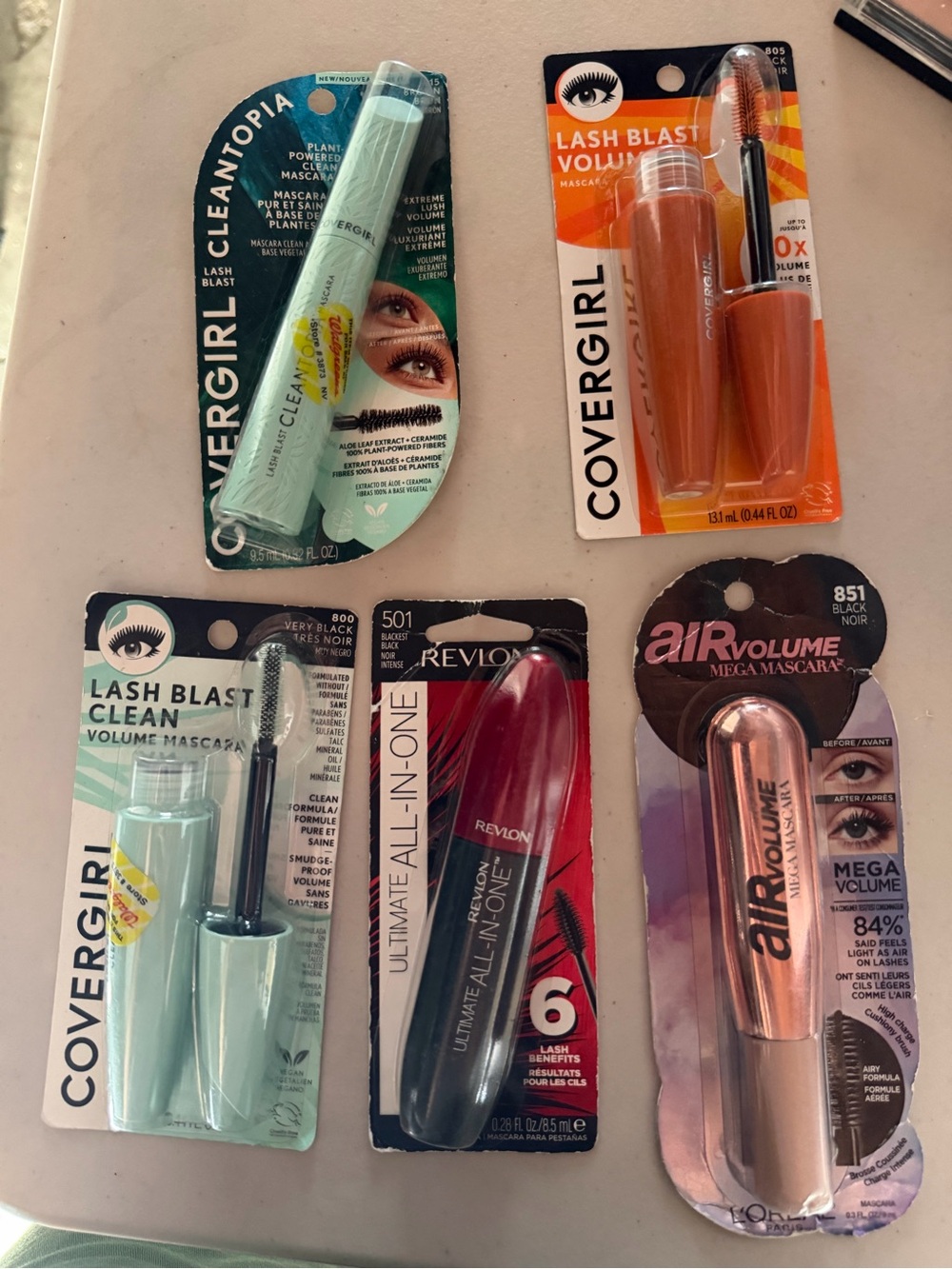 3x CoverGirl, Revlon L’Oréal Lash Blast Volume Mascara - you choose